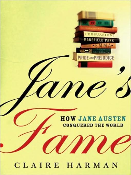 Title details for Jane's Fame by Claire Harman - Wait list